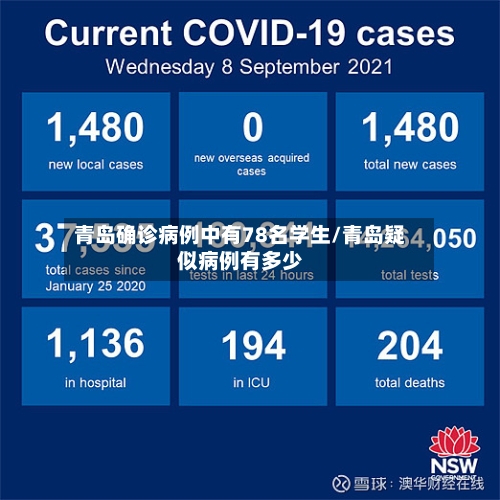 青岛确诊病例中有78名学生/青岛疑似病例有多少