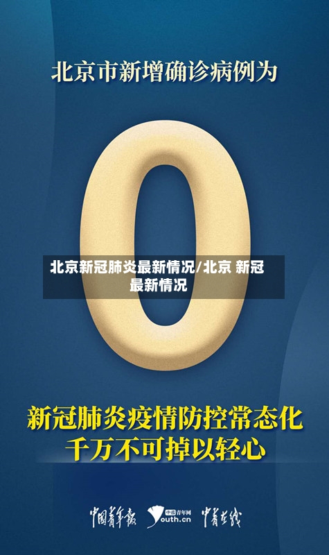 北京新冠肺炎最新情况/北京 新冠 最新情况
