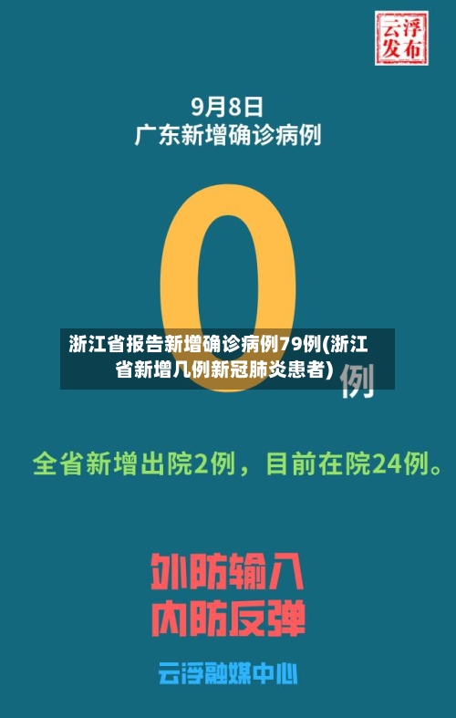 浙江省报告新增确诊病例79例(浙江省新增几例新冠肺炎患者)