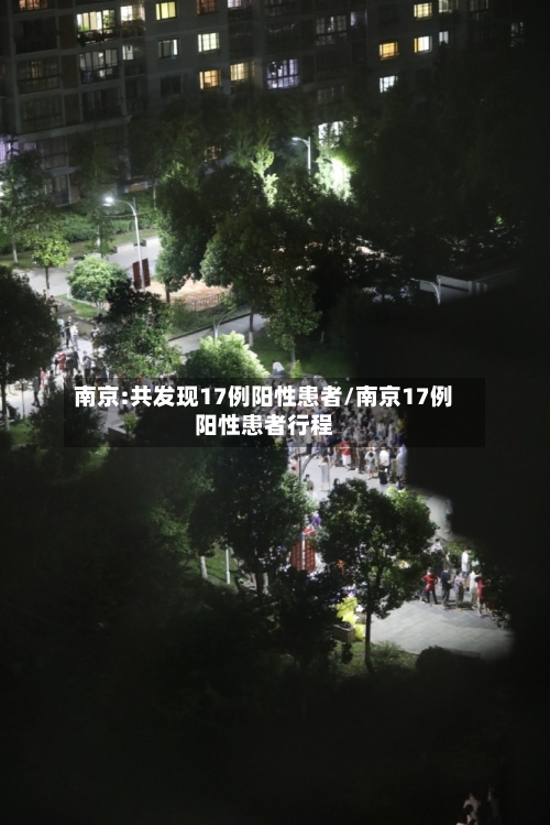 南京:共发现17例阳性患者/南京17例阳性患者行程-第3张图片