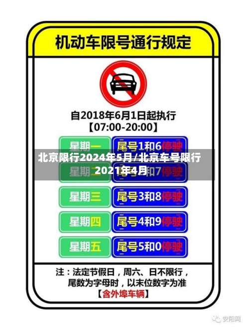 北京限行2024年5月/北京车号限行 2021年4月
