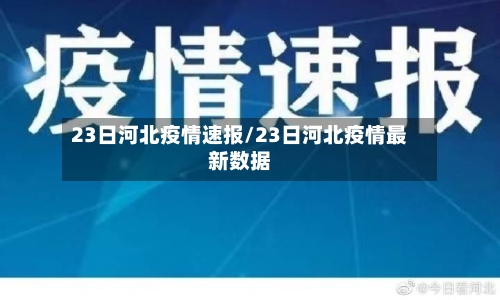 23日河北疫情速报/23日河北疫情最新数据-第2张图片