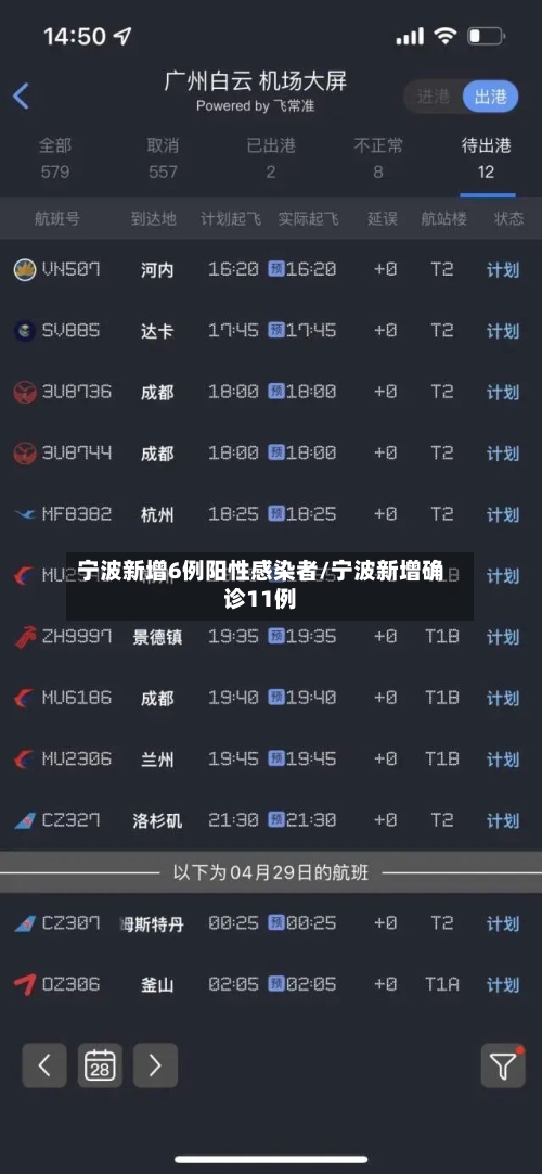 宁波新增6例阳性感染者/宁波新增确诊11例