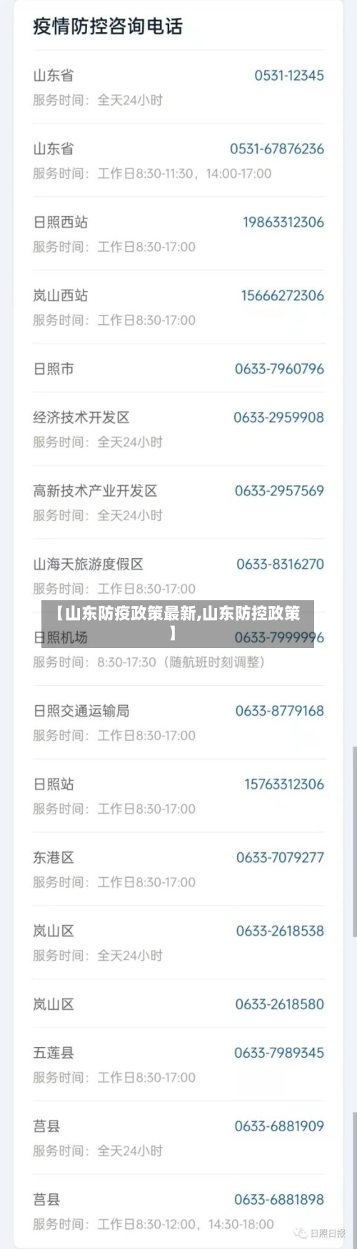 【山东防疫政策最新,山东防控政策】-第3张图片