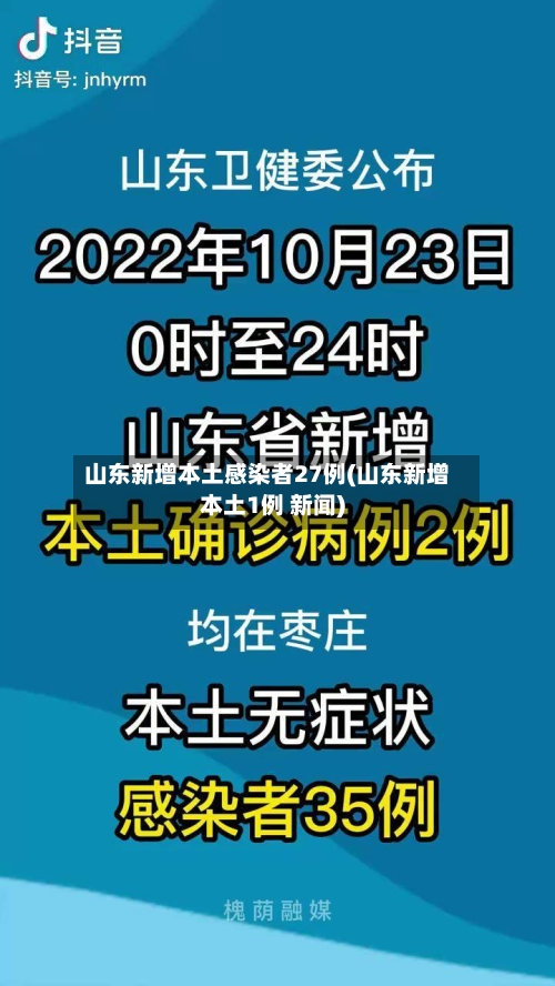 山东新增本土感染者27例(山东新增本土1例 新闻)-第3张图片