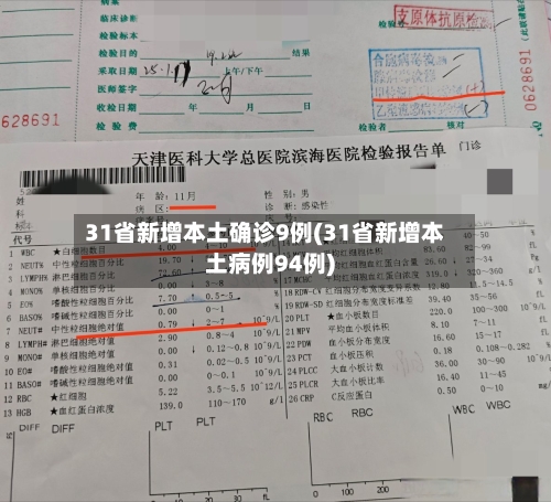31省新增本土确诊9例(31省新增本土病例94例)