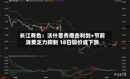 长江有色：沃什首秀鹰击利剑+节前消费乏力抑制 18日铜价或下跌