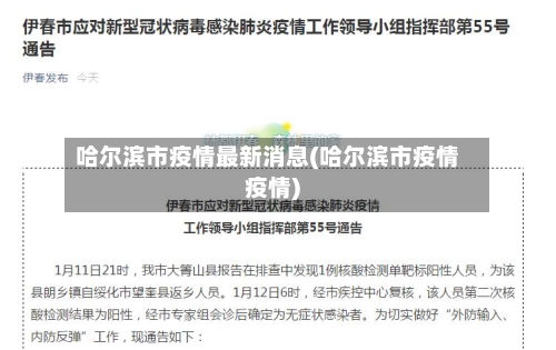 哈尔滨市疫情最新消息(哈尔滨市疫情疫情)