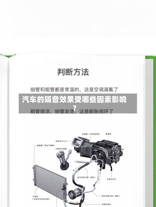 汽车的隔音效果受哪些因素影响？-第3张图片