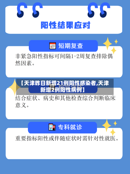 【天津昨日新增21例阳性感染者,天津新增2例阳性病例】