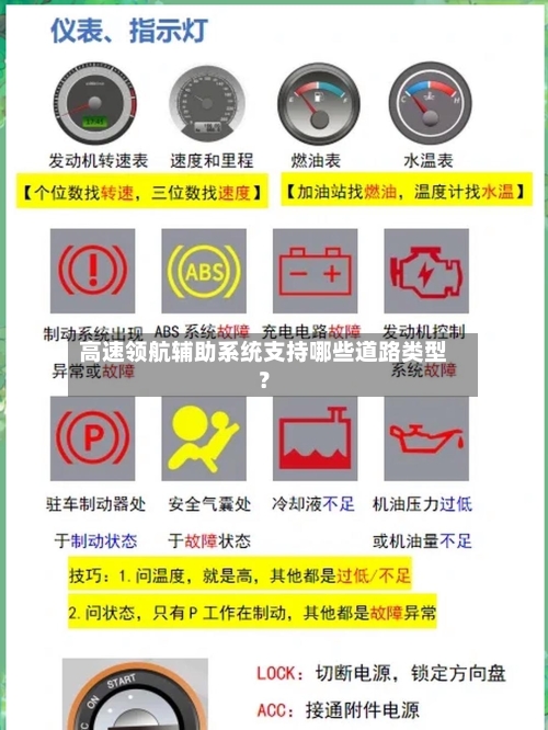 高速领航辅助系统支持哪些道路类型？