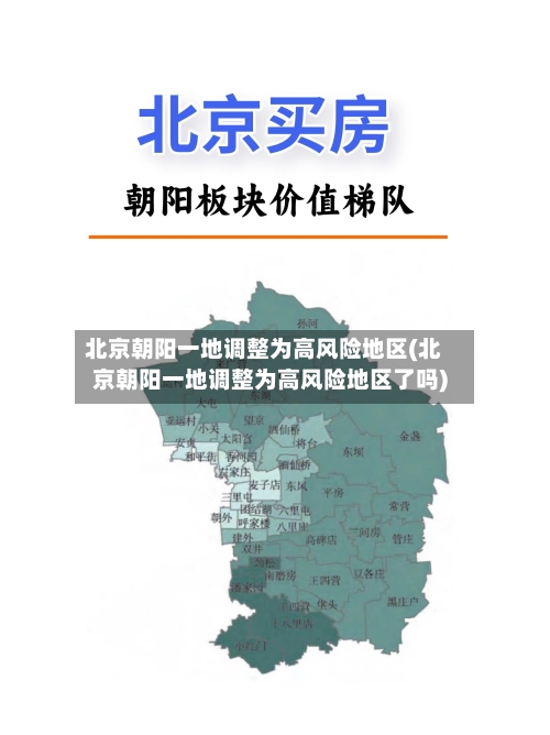 北京朝阳一地调整为高风险地区(北京朝阳一地调整为高风险地区了吗)