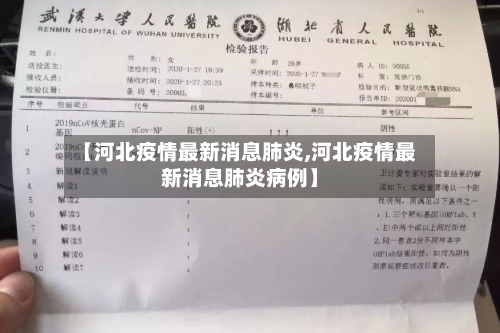【河北疫情最新消息肺炎,河北疫情最新消息肺炎病例】