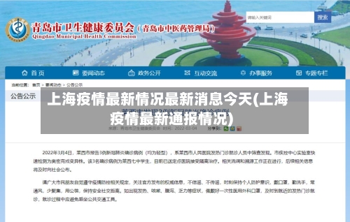 上海疫情最新情况最新消息今天(上海疫情最新通报情况)-第2张图片