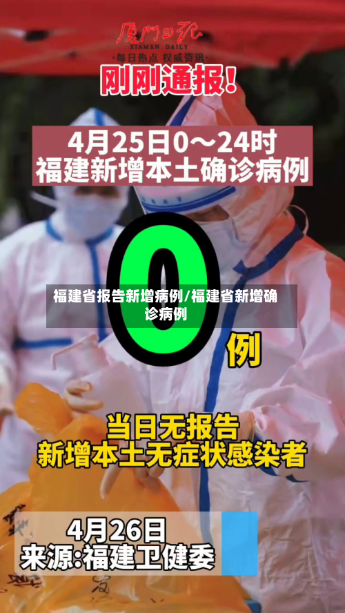 福建省报告新增病例/福建省新增确诊病例