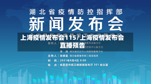上海疫情发布会115/上海疫情发布会直播预告-第3张图片