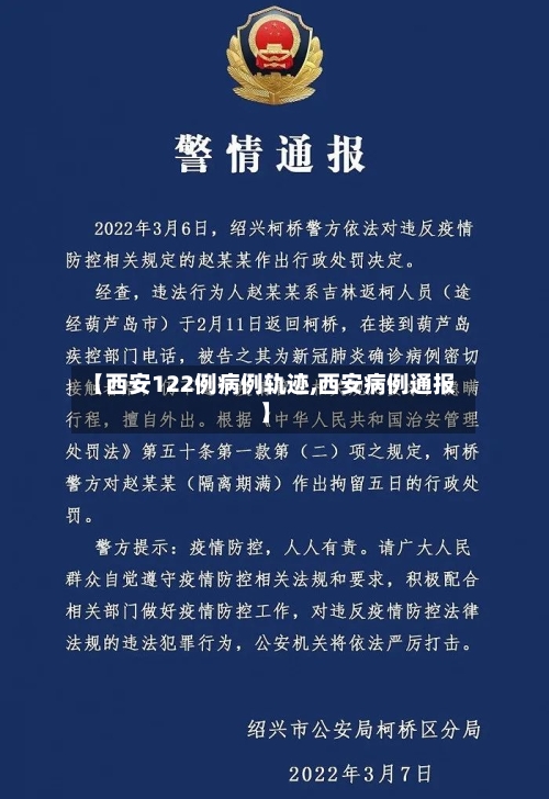 【西安122例病例轨迹,西安病例通报】-第3张图片
