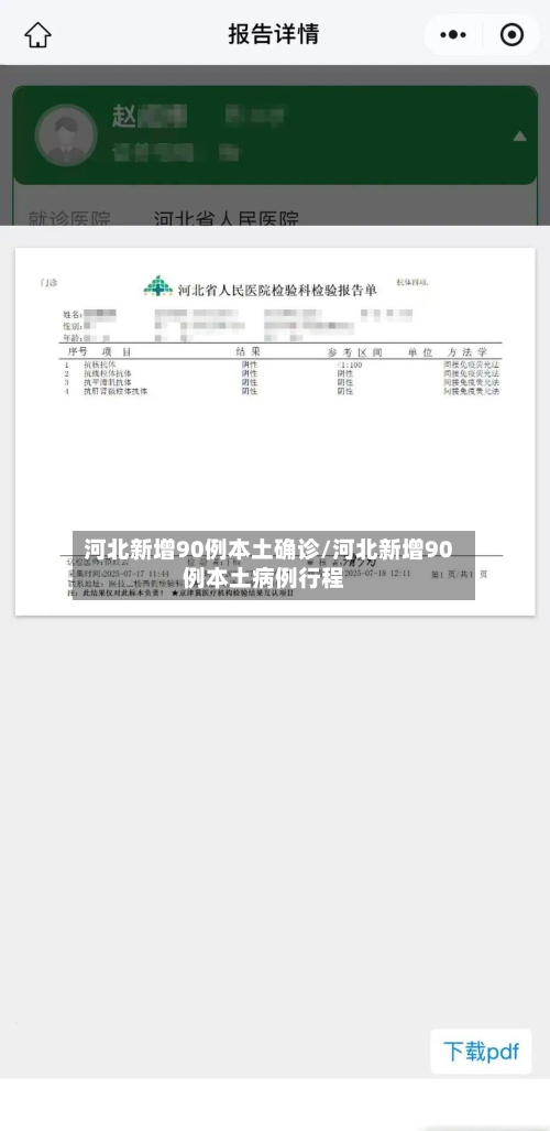 河北新增90例本土确诊/河北新增90例本土病例行程-第2张图片
