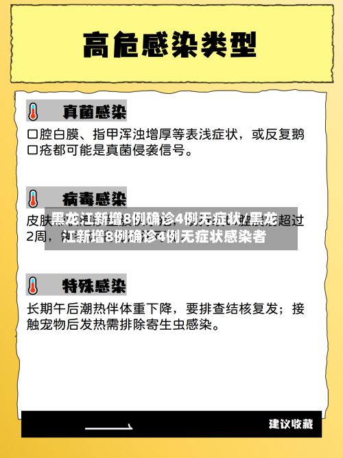 黑龙江新增8例确诊4例无症状/黑龙江新增8例确诊4例无症状感染者