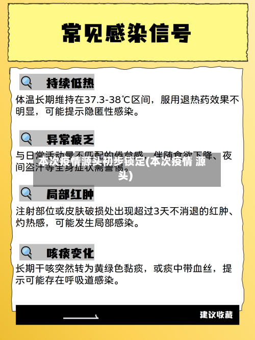 本次疫情源头初步锁定(本次疫情 源头)