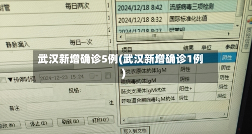 武汉新增确诊5例(武汉新增确诊1例)