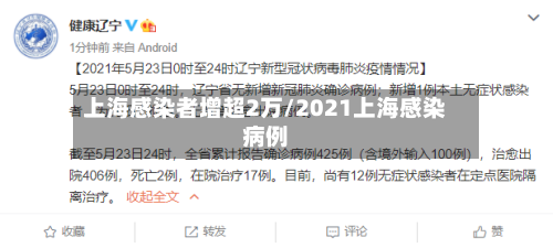上海感染者增超2万/2021上海感染病例