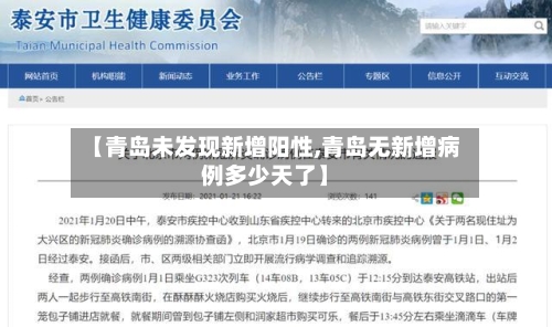 【青岛未发现新增阳性,青岛无新增病例多少天了】-第2张图片