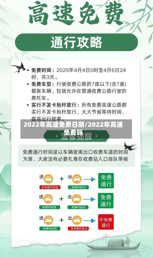 2022年高速免费日期/2022年高速免费吗-第2张图片