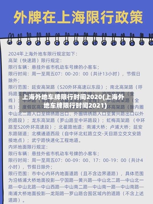 上海外地车牌限行时间2020(上海外地车牌限行时间2021)