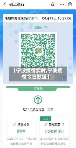 【宁波疫情实时,宁波疫情今日数据】