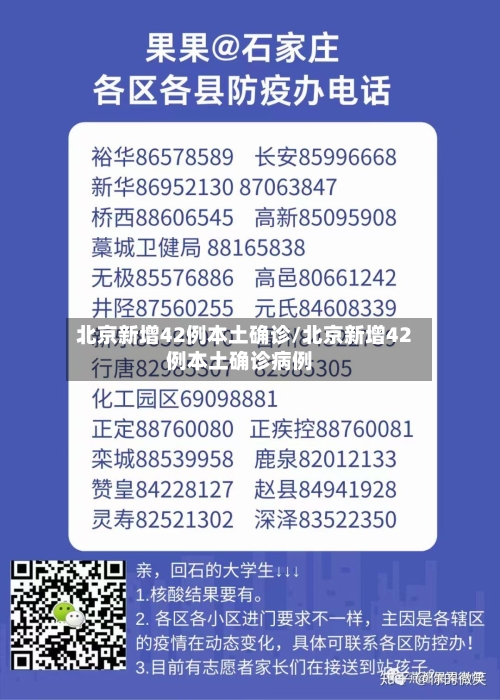 北京新增42例本土确诊/北京新增42例本土确诊病例-第2张图片