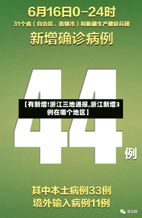 【有新增!浙江三地通报,浙江新增3例在哪个地区】-第3张图片