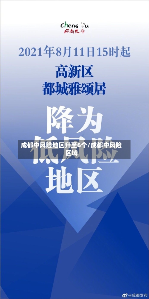 成都中风险地区升至6个/成都中风险区域-第2张图片