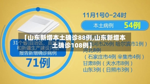 【山东新增本土确诊88例,山东新增本土确诊108例】