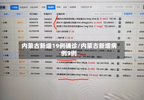 内蒙古新增19例确诊/内蒙古新增病例9例
