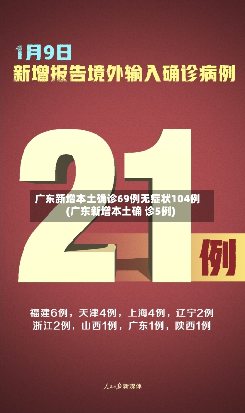广东新增本土确诊69例无症状104例(广东新增本土确 诊5例)