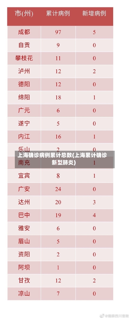 上海确诊病例累计总数(上海累计确诊新型肺炎)-第2张图片