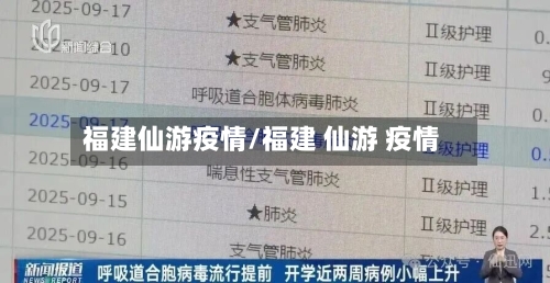 福建仙游疫情/福建 仙游 疫情-第2张图片
