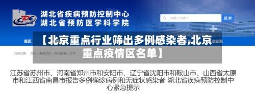 【北京重点行业筛出多例感染者,北京重点疫情区名单】