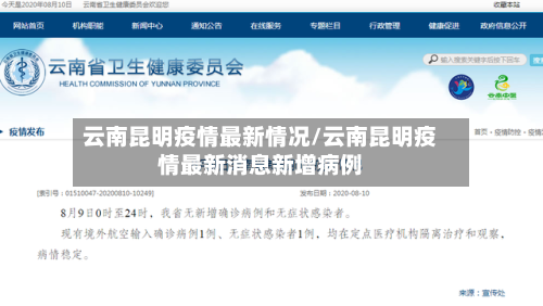 云南昆明疫情最新情况/云南昆明疫情最新消息新增病例-第3张图片