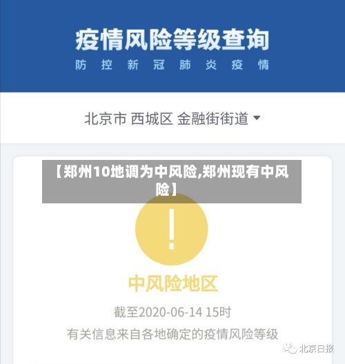 【郑州10地调为中风险,郑州现有中风险】