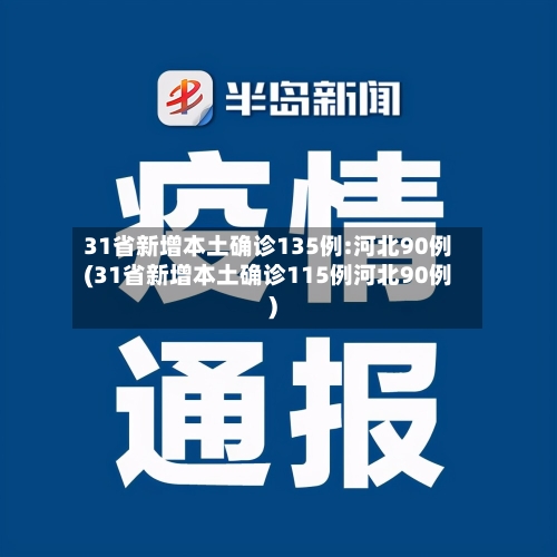 31省新增本土确诊135例:河北90例(31省新增本土确诊115例河北90例)-第2张图片