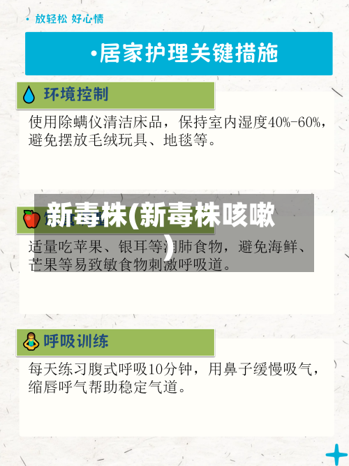 新毒株(新毒株咳嗽)-第3张图片