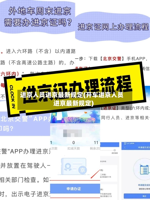 进京人员进京最新规定(开车进京人员进京最新规定)