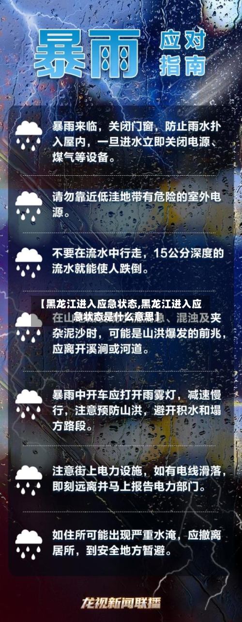【黑龙江进入应急状态,黑龙江进入应急状态是什么意思】-第2张图片