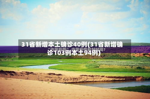 31省新增本土确诊40例(31省新增确诊103例本土94例)-第2张图片