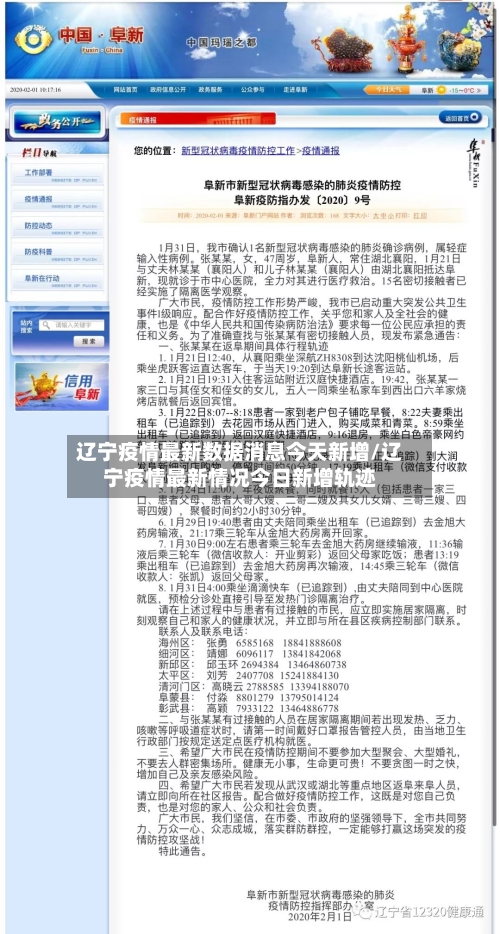 辽宁疫情最新数据消息今天新增/辽宁疫情最新情况今日新增轨迹-第2张图片