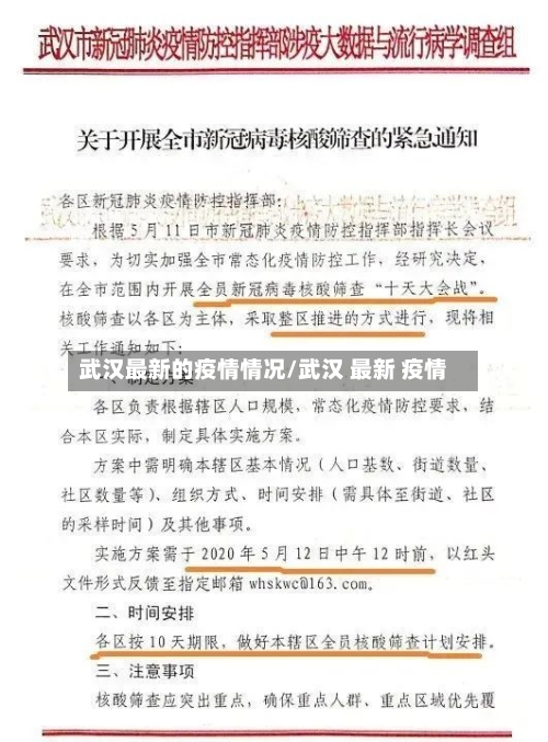 武汉最新的疫情情况/武汉 最新 疫情-第2张图片
