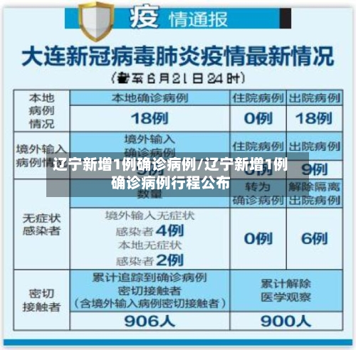 辽宁新增1例确诊病例/辽宁新增1例确诊病例行程公布-第2张图片
