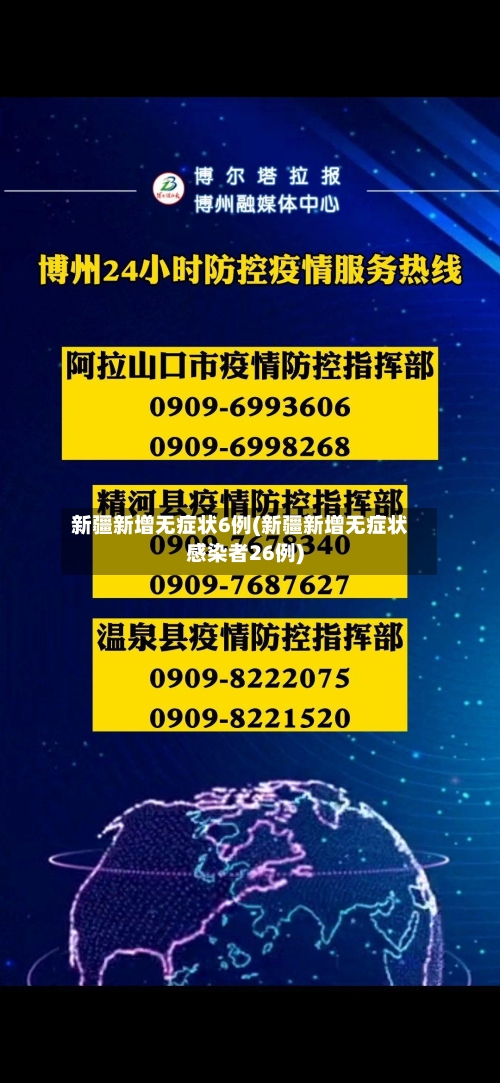 新疆新增无症状6例(新疆新增无症状感染者26例)-第2张图片